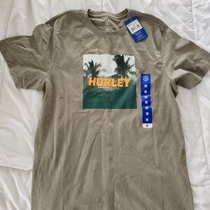 Hurley Olive Graphic T-Shirt